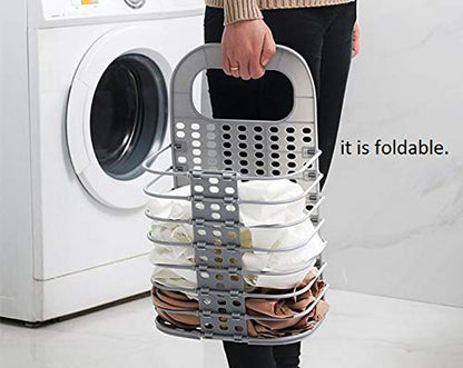 Toriox Bathroom Folding Laundry Basket Bathroom Organizer